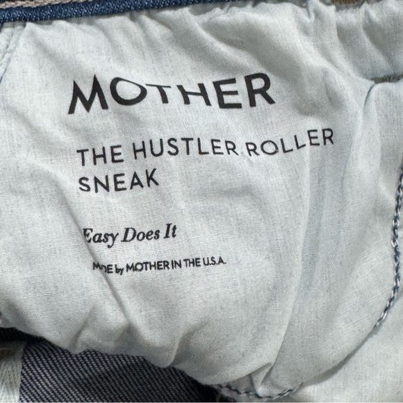 MOTHER The Hustler Roller Sneak Jeans - Easy Does It - Sz - 28 - Picture 11 of 13